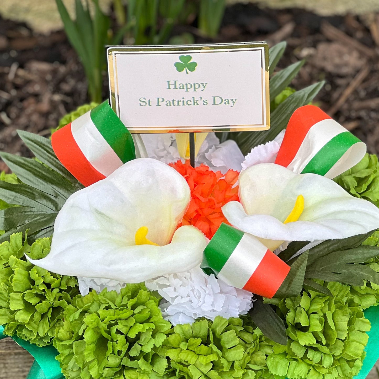 St Patrick’s Day Posy