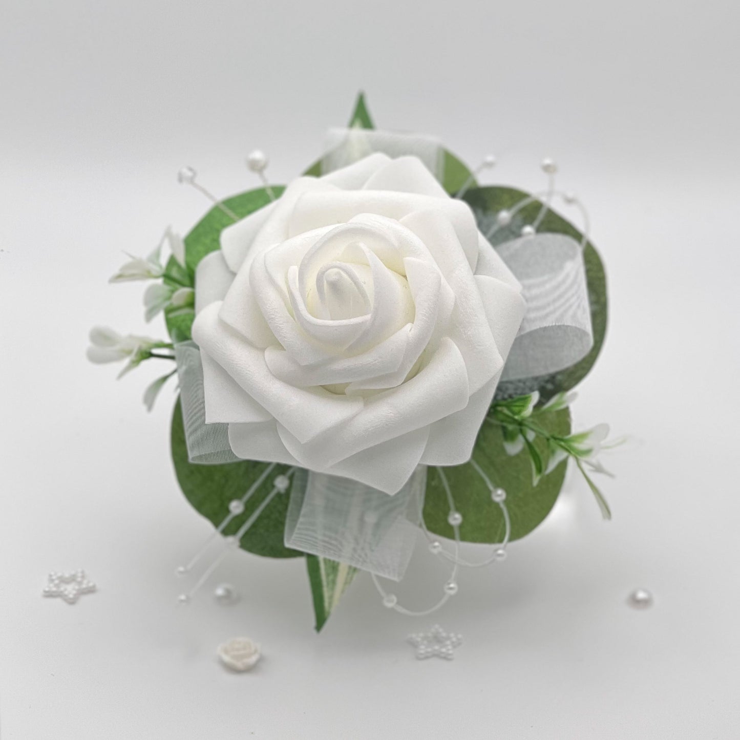 White Rose - Debs Flower Corsage