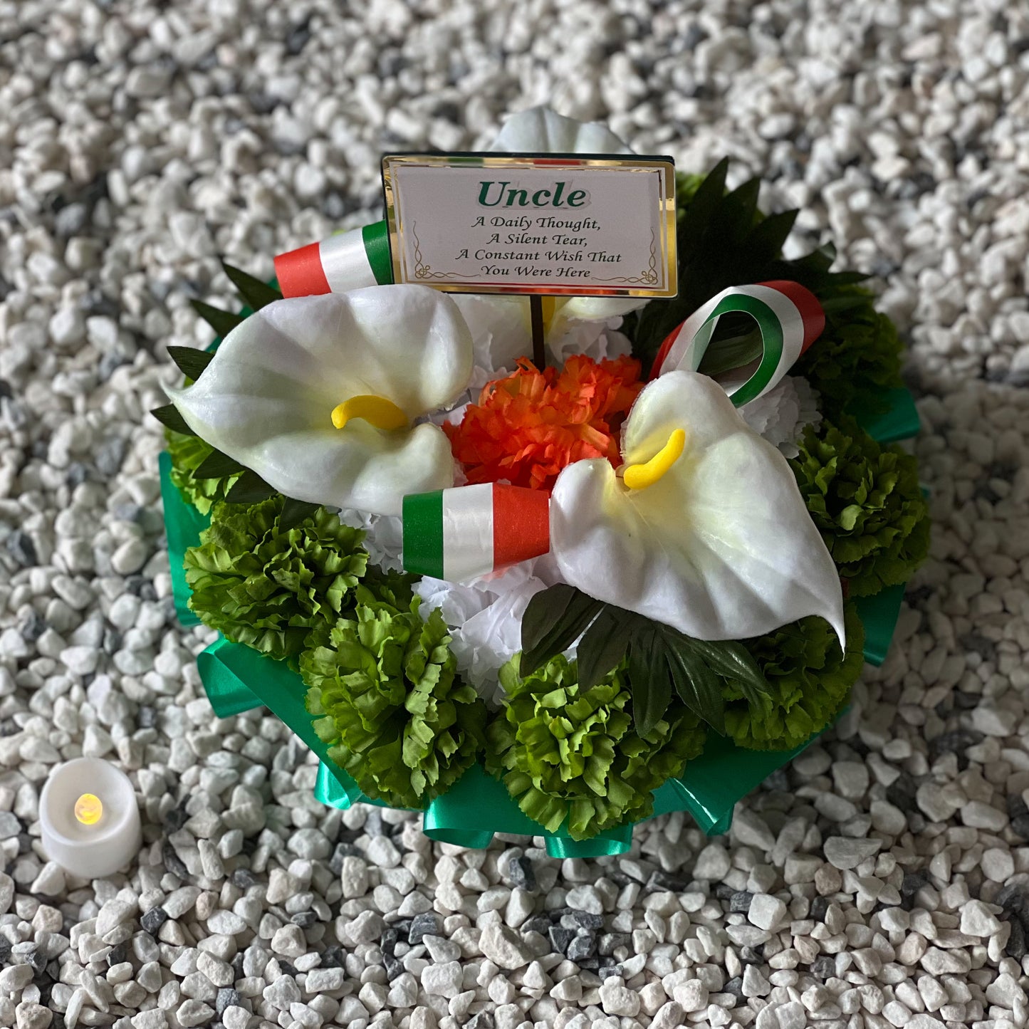 Irish Grave Wreath - Posy