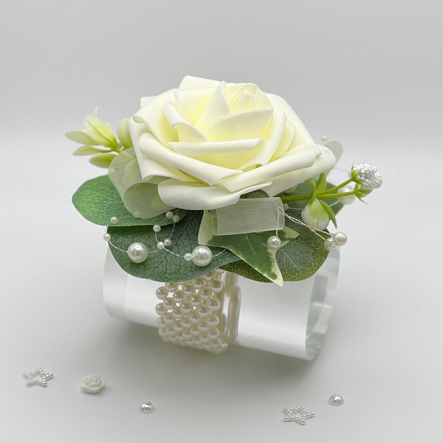 Ivory Rose - Debs Flower Corsage