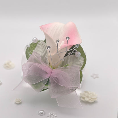 Baby Pink Calla Lily - Debs Flower Corsage