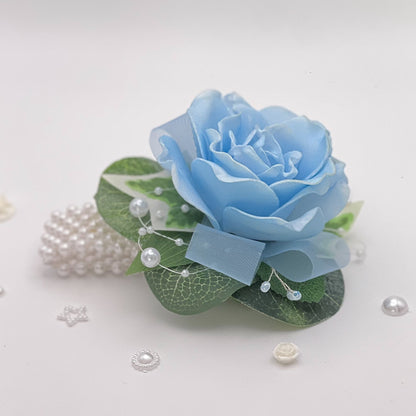 Sky Blue Rose - Debs Flower Corsage