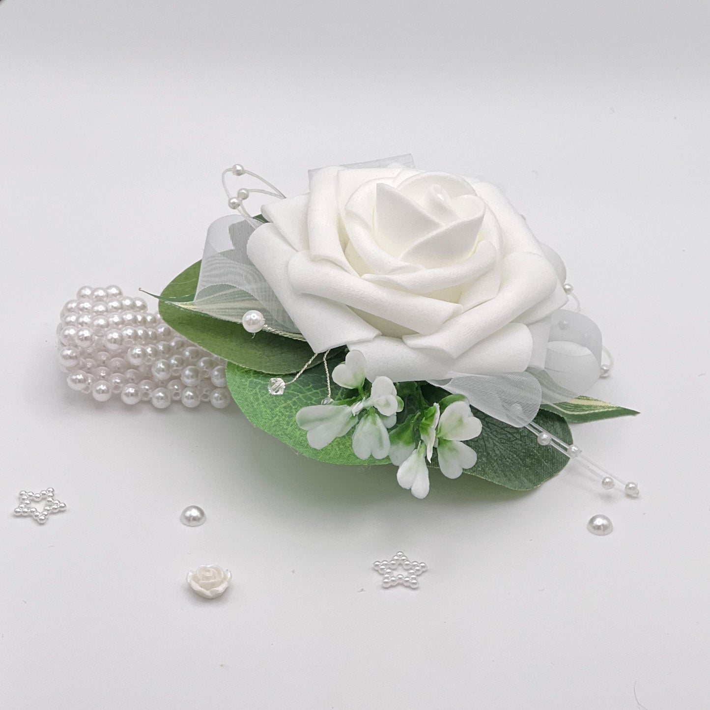 White Rose - Debs Flower Corsage