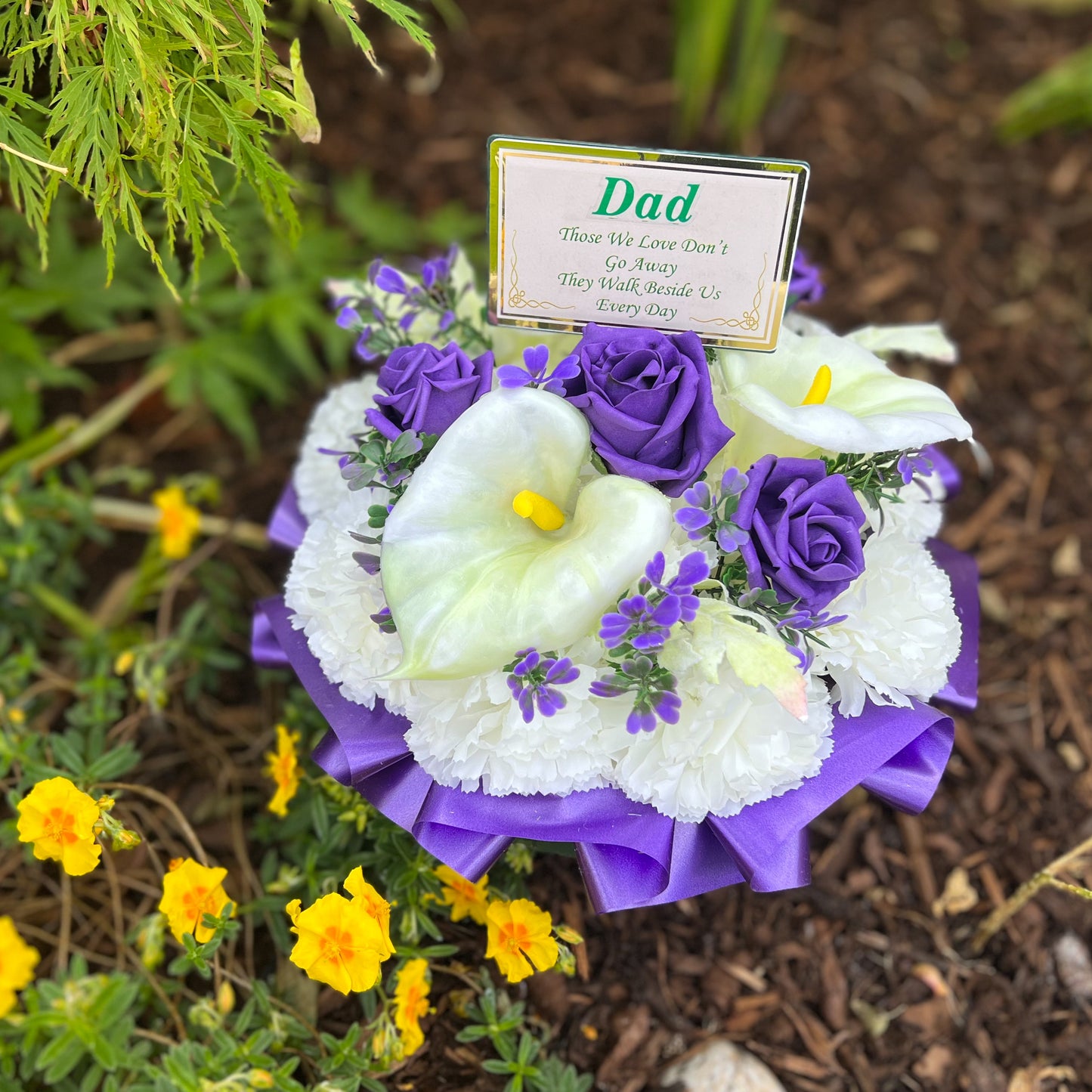 Purple Father’s Day Posy