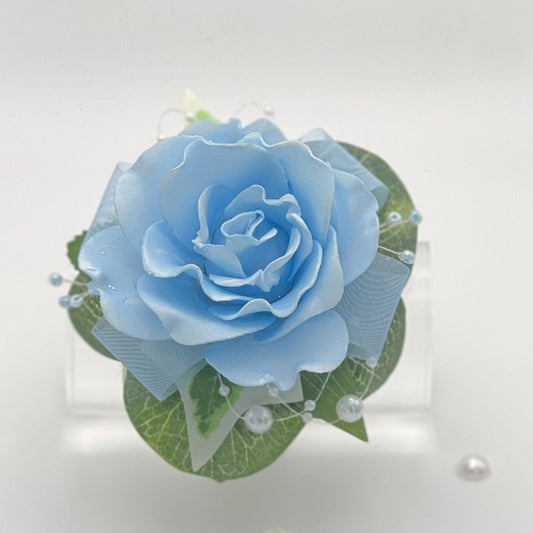 Sky Blue Rose - Debs Flower Corsage